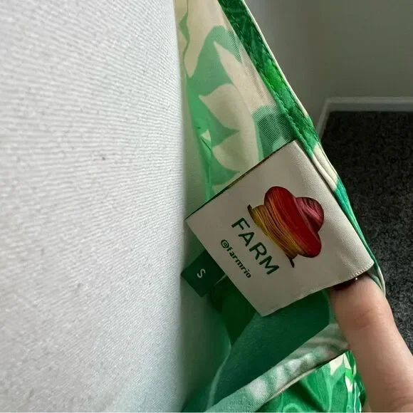 Anthropologie Farm Rio Tropical Groove Circle Cut Out Midi Dress Small - Picture 10 of 12